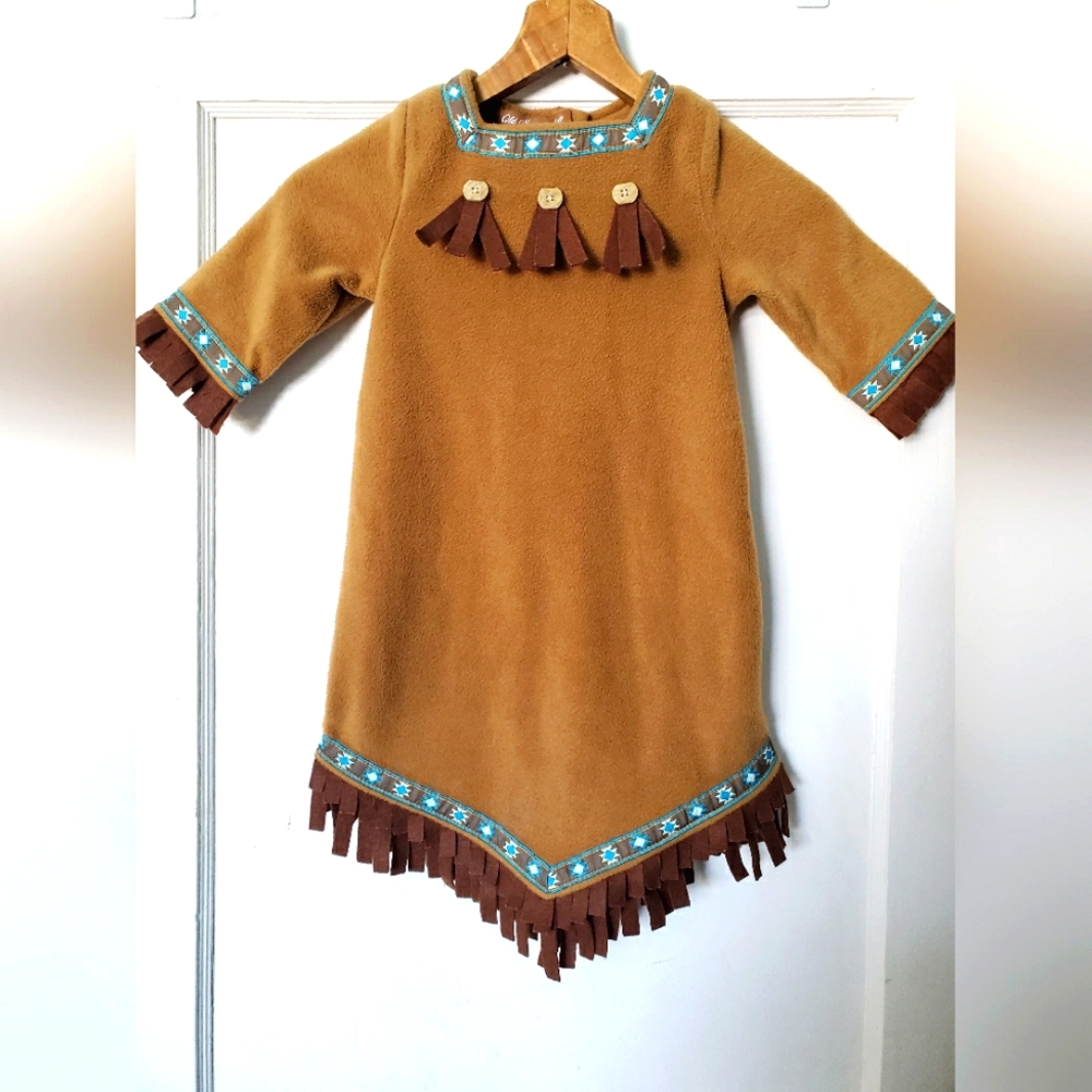 🐾Toddler Pocahontas Dress💙💖